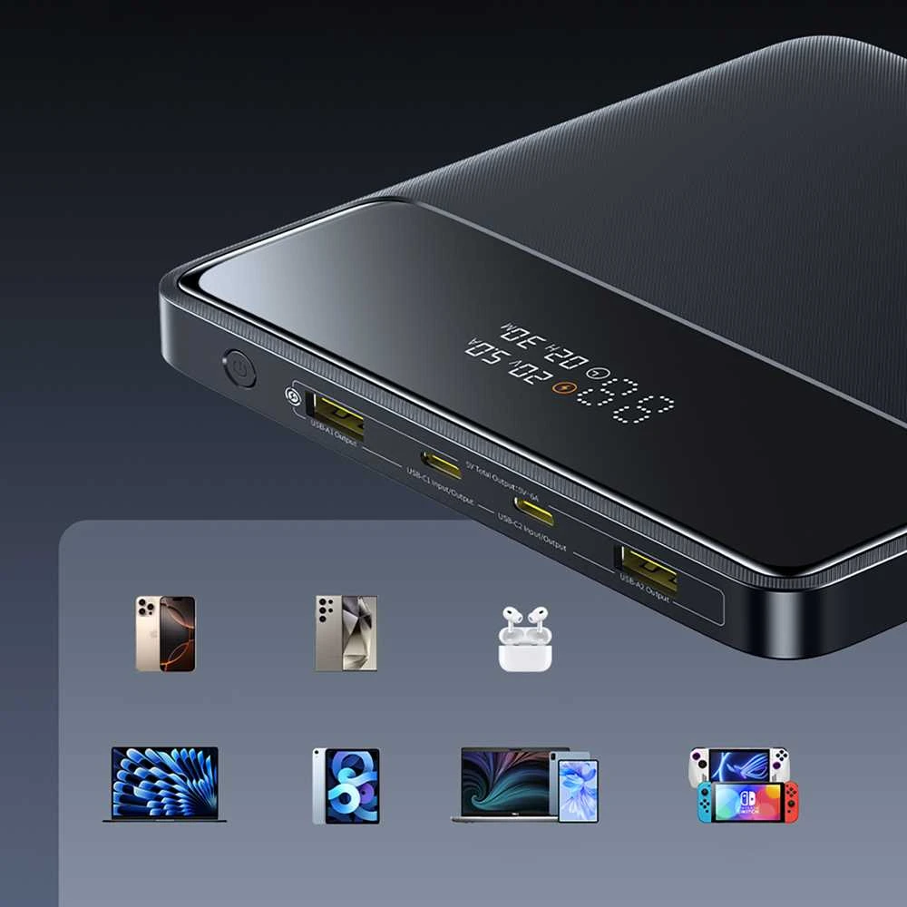 Baseus Blade H1 20000 mAh 100W juoda