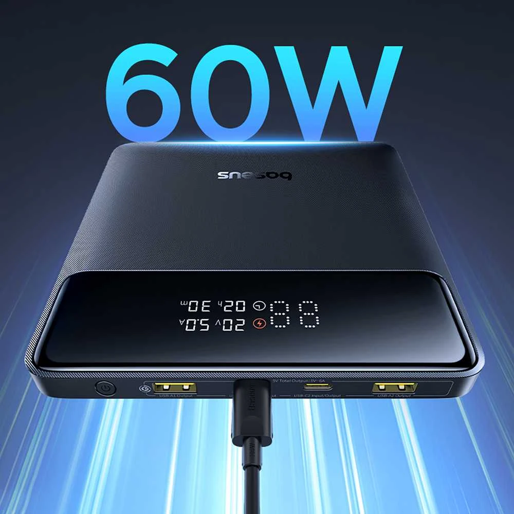 Baseus Blade H1 20000 mAh 100W juoda