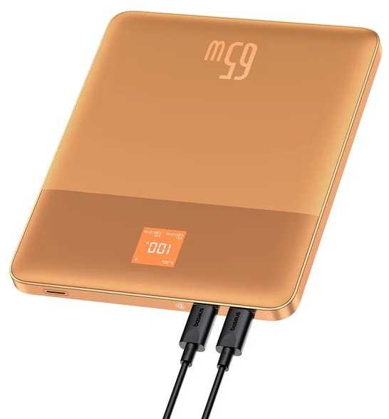 Baseus Blade2 - 12,000 mAh power bank (oranžinis)
