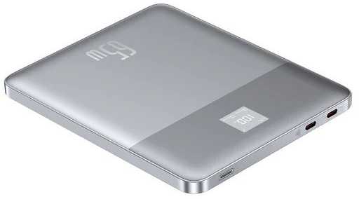 Baseus Blade2 - 12,000 mAh power bank (pilkas)
