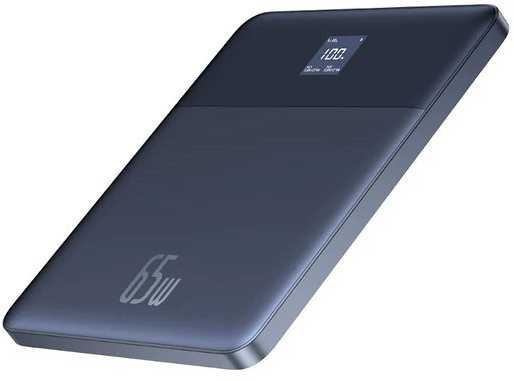 Baseus Blade2 12000mAh 65W + kabelis USB-C mėlyna