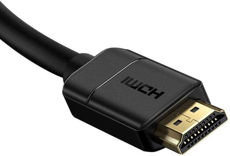 Kabelis HDMI-HDMI kištukai 1.0m (HDMI 2.0) juodas 4K 60Hz, BASEUS