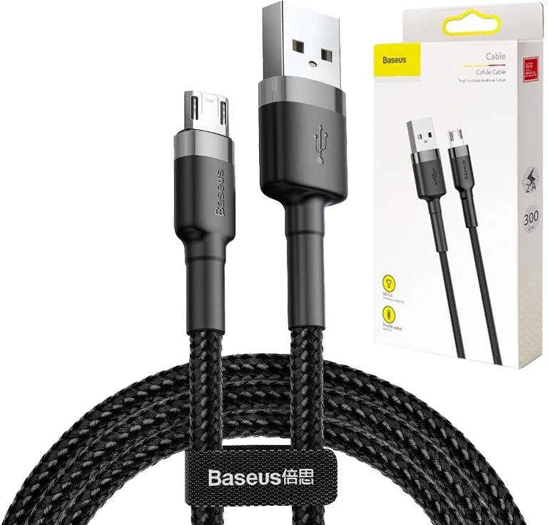 Baseus USB MicroUSB pakrovimo laidas | 2,0A/3m