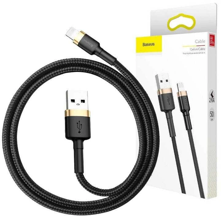 Baseus USB Iphone pakrovimo laidas | 2A/3m