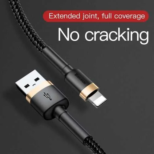 Baseus USB Iphone pakrovimo laidas | 2A/3m