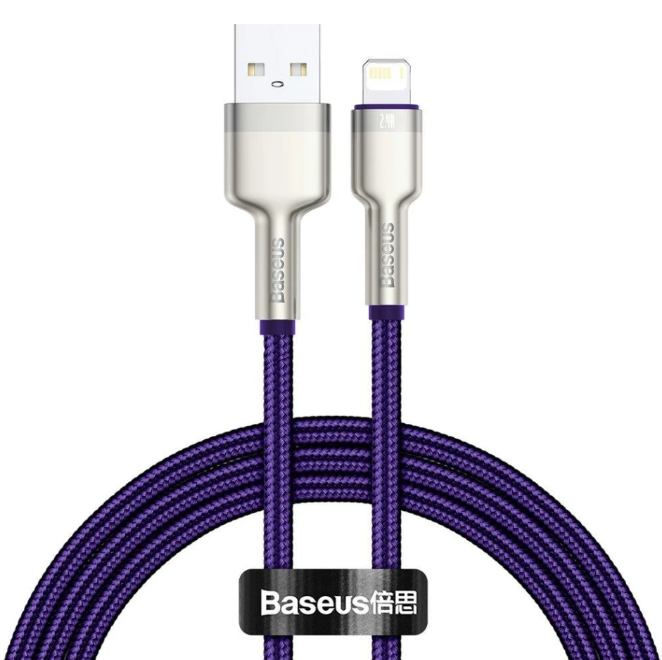 Baseus Cafule USB - Žaibo laidas 2.4A 1m