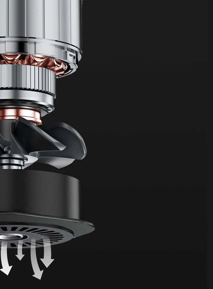 Automobilinis oro kompresorius Baseus Super Mini Inflator Pump CRCQ000001