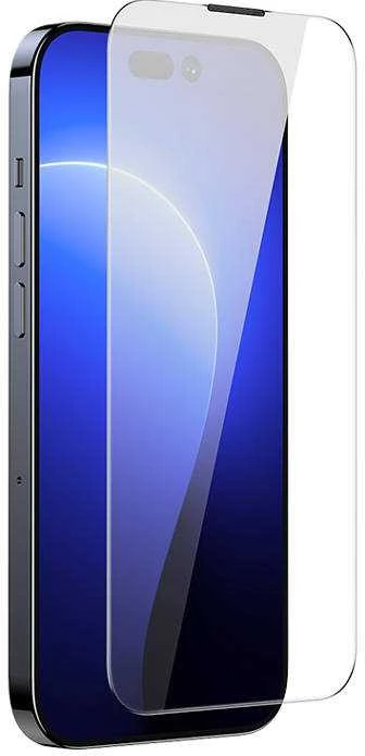 Baseus Crystal grūdintas stiklas, atsparus dulkėms 0.3 mm, skirtas iPhone 14 Pro (2 vnt.)