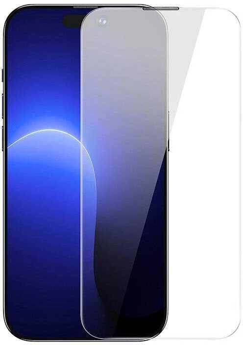 Baseus Crystal grūdintas stiklas, atsparus dulkėms 0.3 mm, skirtas iPhone 14 Pro (2 vnt.)