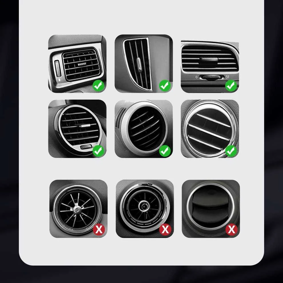 Automobilinis telefono laikiklis Baseus Cube Gravity - Juodas