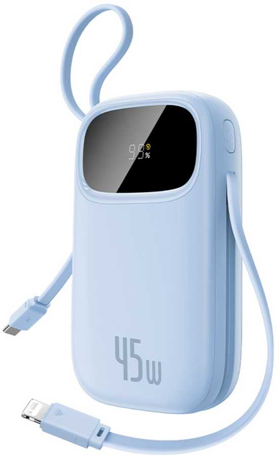 Baseus EnerFill FC31 QPow3 20000 mAh USB-C Lightning 45W mėlyna