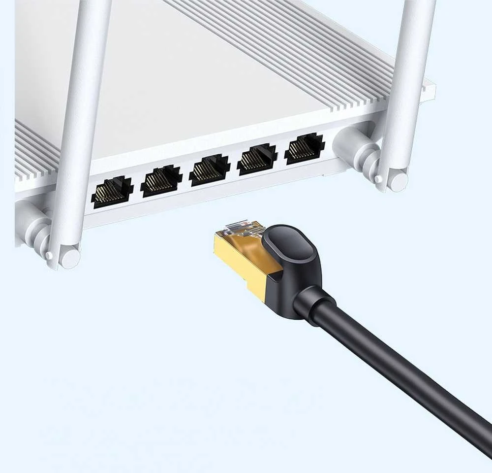 Baseus Ethernet RJ45 10Gbps tinklo kabelis 1m