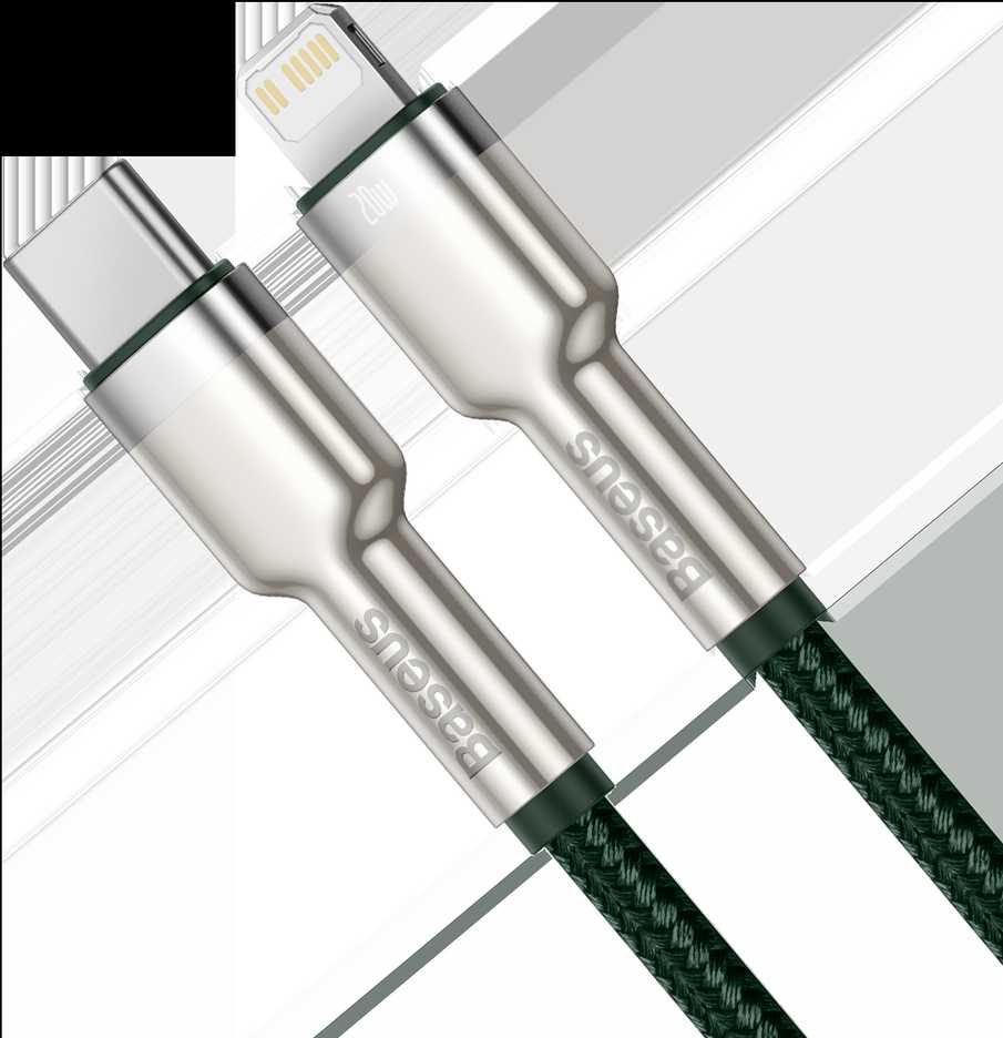 Baseus Cafule USB-C - Lightning kabelis PD 20W 1m