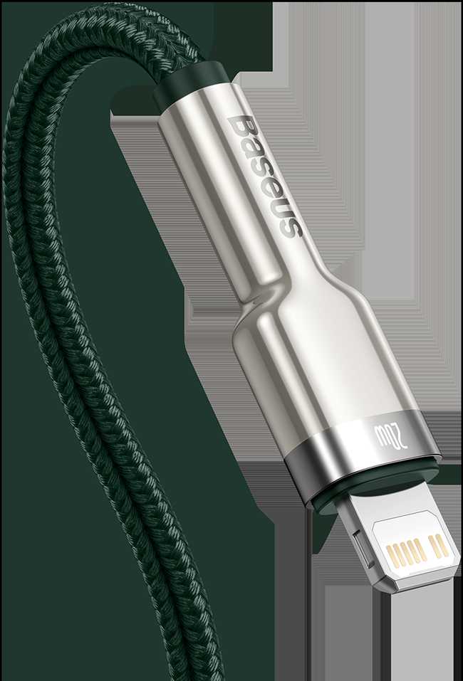 Baseus Cafule USB-C - Lightning kabelis PD 20W 1m