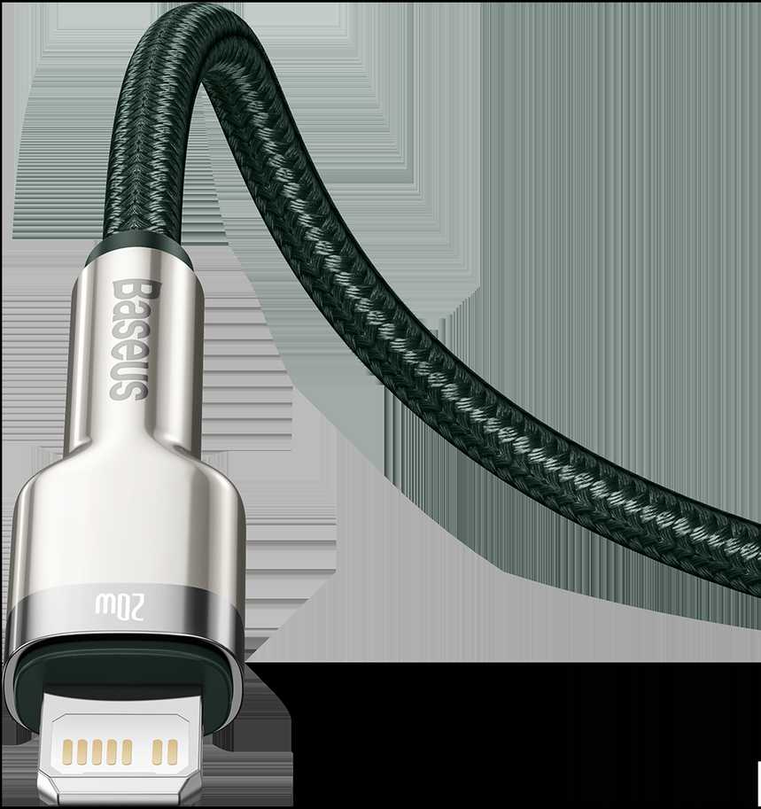 Baseus Cafule USB-C - Lightning kabelis PD 20W 1m