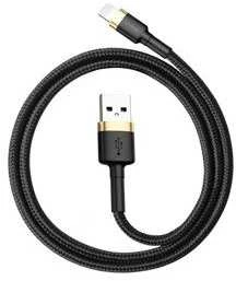 Baseus Cafule kabelis USB - Lightning 1.5A 2m - Auksinis / Juodas
