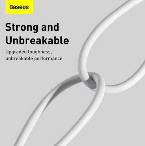 Kabelis  CABLE LIGHTNING TO USB 2M/Baltas CALYS-C02 BASEUS