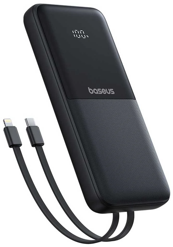 Baseus Lipow 10000 mAh 22.5W juoda