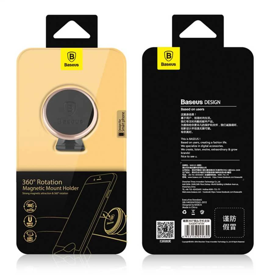 Baseus Magnetic automobilinis laikiklis išmaniajam telefonui (sidabrinis)