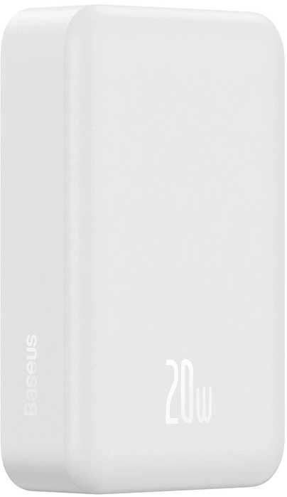 Baseus Magnetic Mini 20000mAh 20W MagSafe Powerbank - baltas