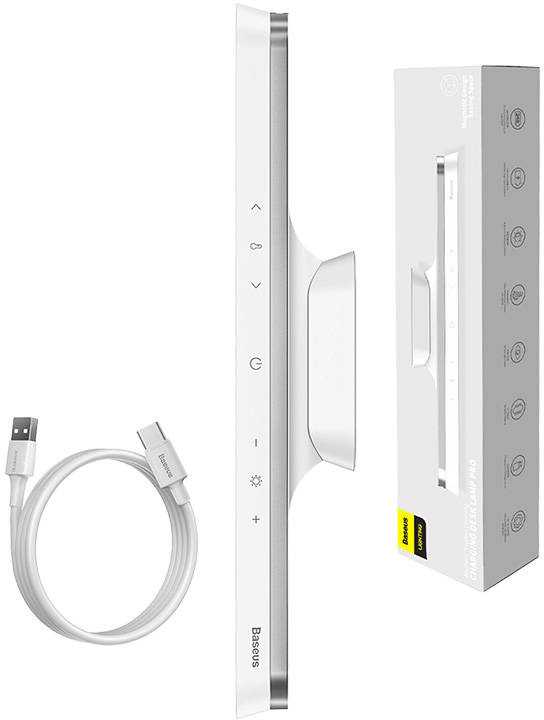 Baseus Įkraunamas šviestuvas pakabinamas po lentyna 5W 1800mAh, šviesos srautas ≥100lm