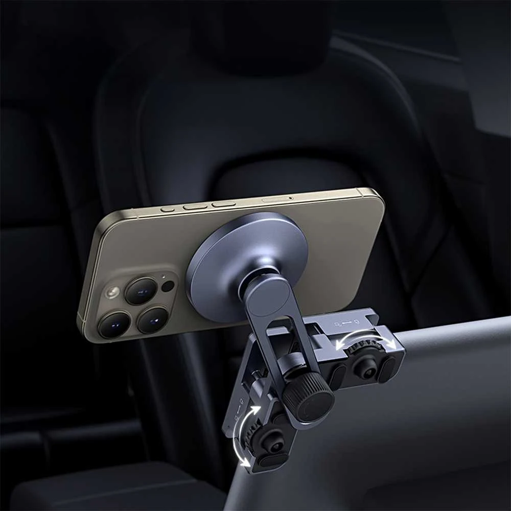 „Baseus MaxView“ magnetinis automobilio ekrano laikiklis su pilka spalva