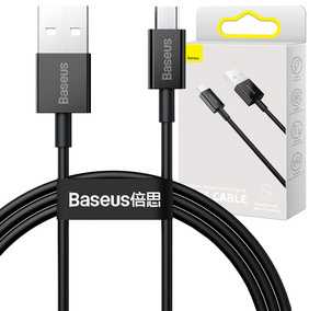 Baseus Superior Series USB – Micro USB kabelis 2A 1m – Juodas
