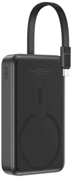 Baseus Mini 10000mAh 30W Magnetic Powerbank (juodas) Bayern Edition