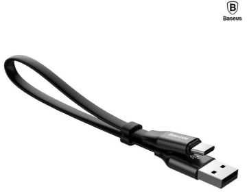 Baseus CATMBJ-01 Nimble USB-C Portable kabelis 23cm juodos spalvos