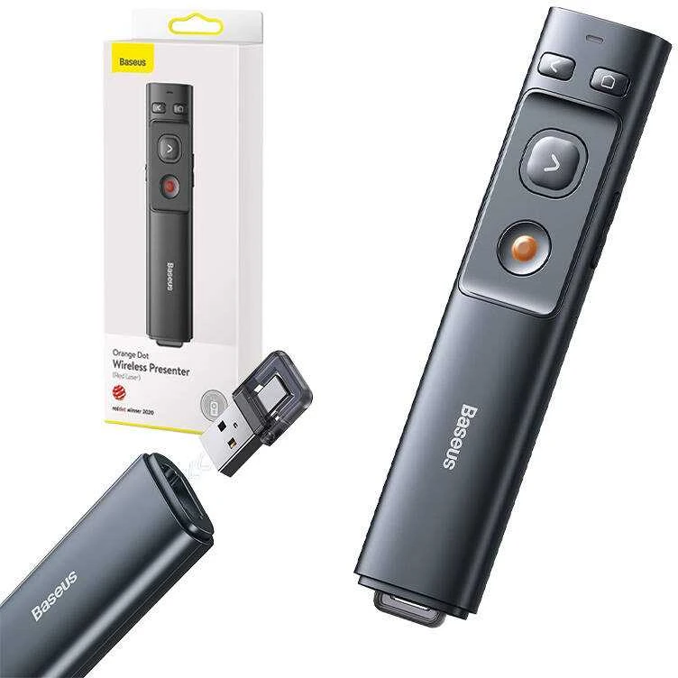 Lazerinė rodyklė Baseus Wireless pilka