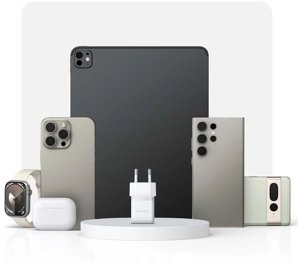 Baseus Sieninis įkroviklis Palm 20W USB-C QC3.0 PD3.0, baltas