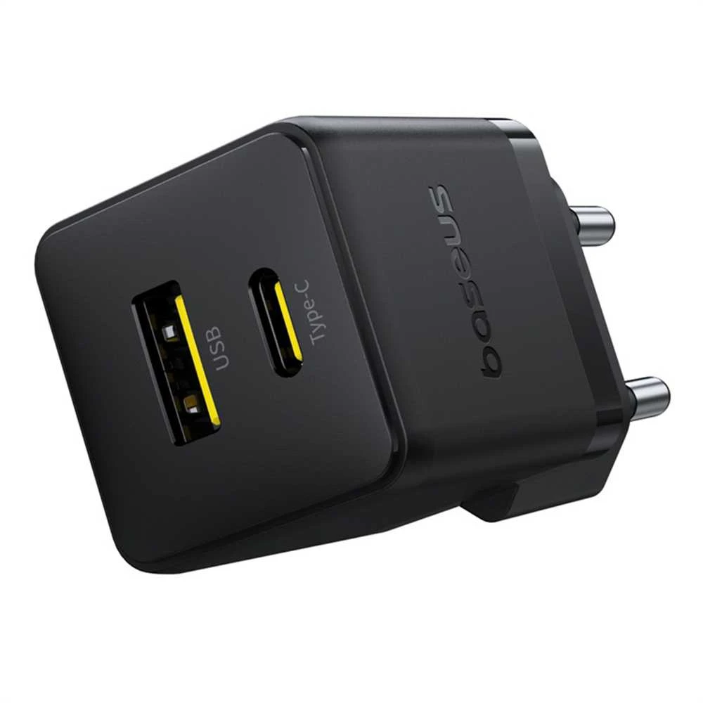 Baseus Palm 30W USB-C USB-A - juoda