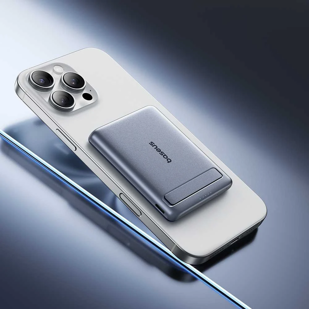Baseus PicoGo AM31 Qi2 5000 mAh 20W pilka