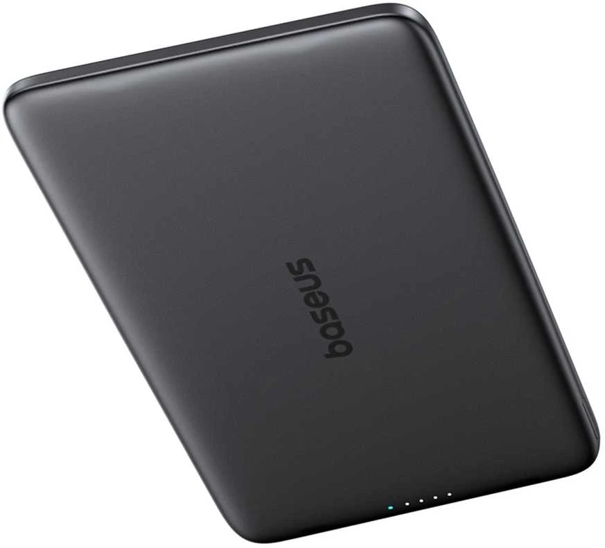 Baseus PicoGo AM41 ultra-slim magnetic 5000 mAh 20W pilka