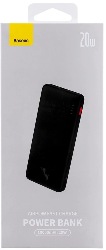 Baseus Airpow 10000mAh 20W maitinimo blokas (juodas)