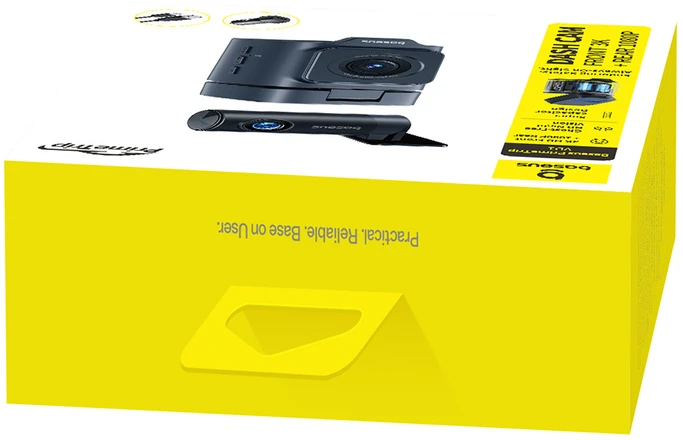 Baseus PrimeTrip VD1 automobilinis vaizdo registratorius 2K+1080p – juodos spalvos