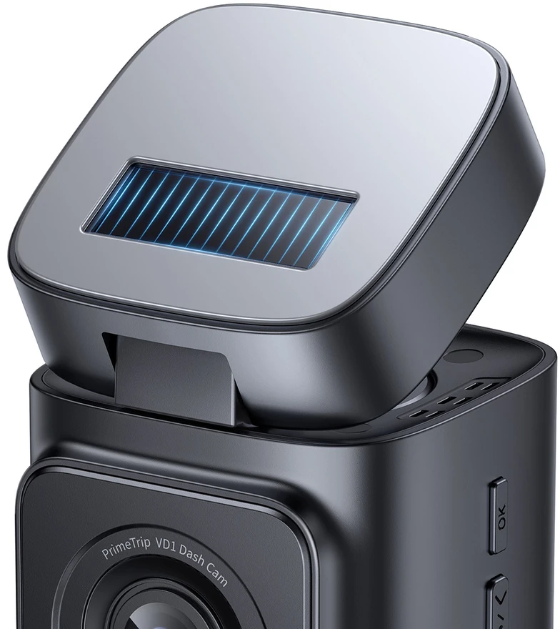 Baseus PrimeTrip VD1 Pro Car DVR 4K+1080p with Baterija - Juodas