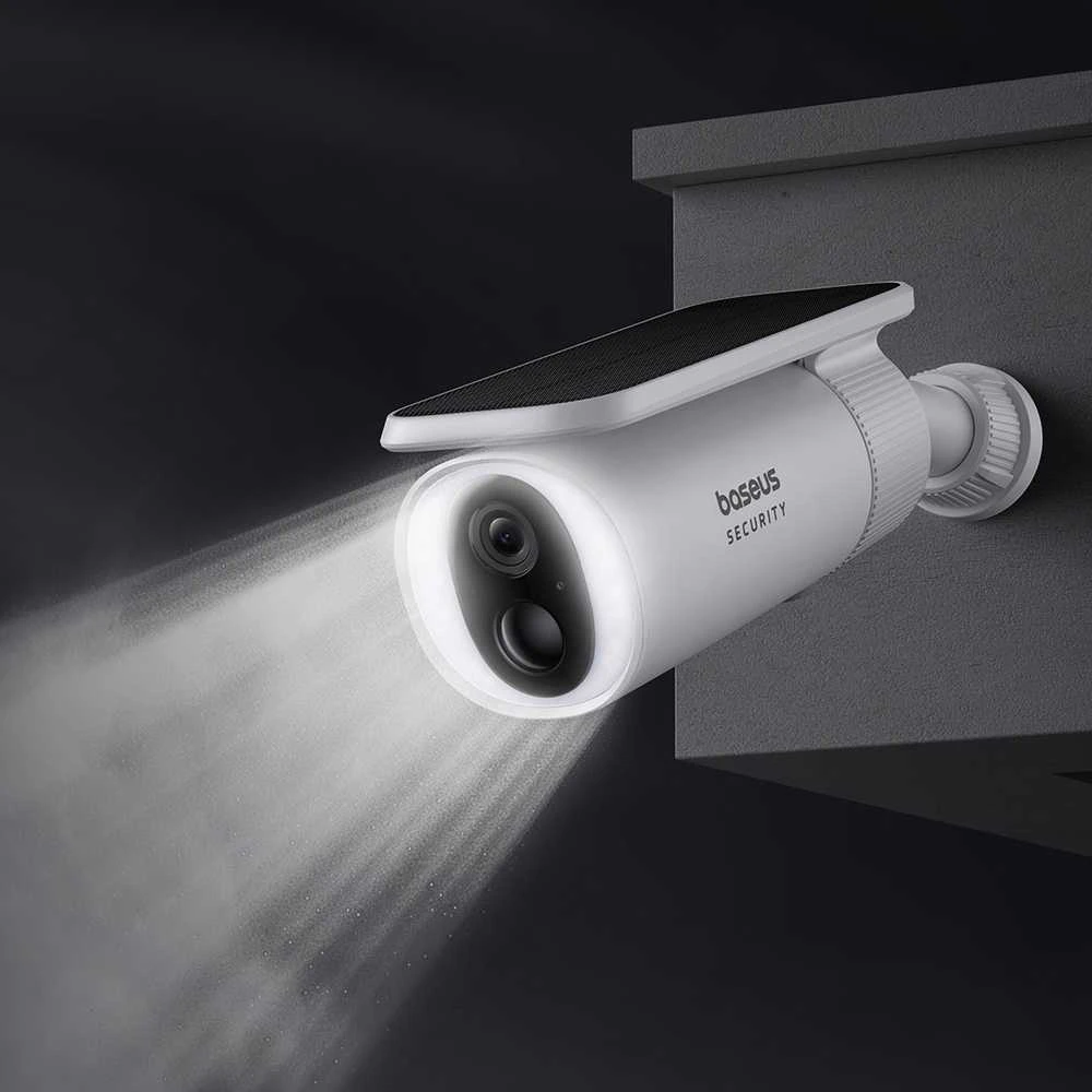 Baseus Security S1 2K lauko kamera – baltos spalvos