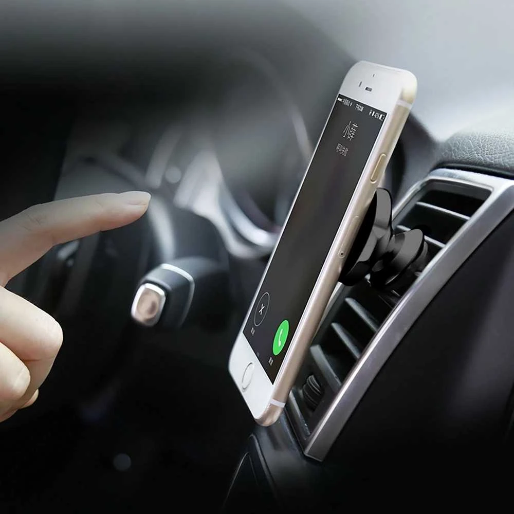 Baseus Kompaktiškas magnetinis automobilinis laikiklis, Juodas (SUER-A01)