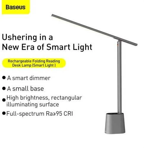 Įkraunama Baseus Smart Eye stalinė lempa - Pilka
