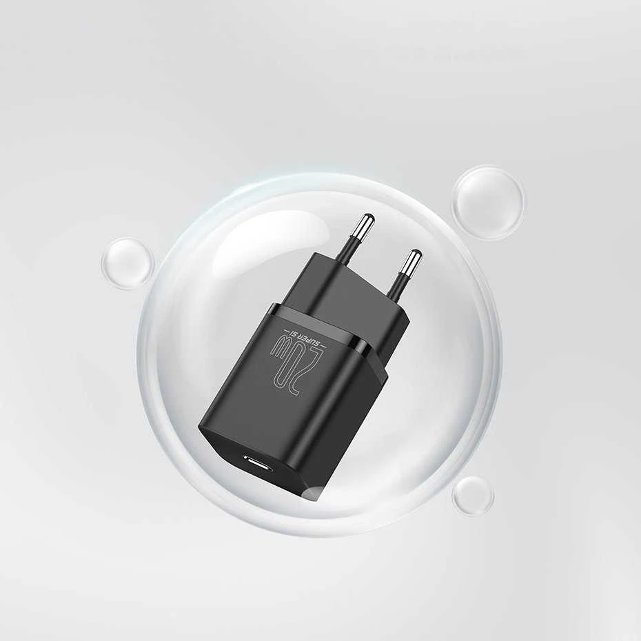 Baseus Super Si greitas įkroviklis 1C 20W - Baltas