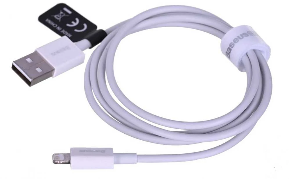 Kabelis USB A - IP Lightning 1.0m baltas Superior serijos BASEUS