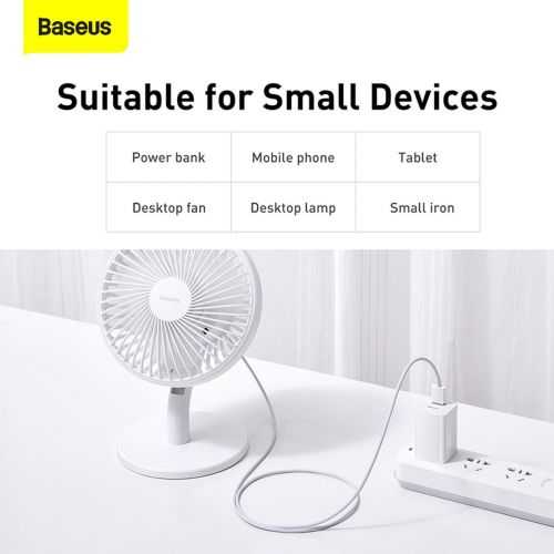 Kabelis USB A - micro USB kištukas 1.0m 2A baltas Superior serija BASEUS