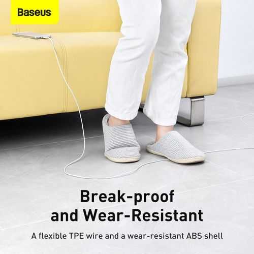 Kabelis USB A - micro USB kištukas 1.0m 2A baltas Superior serija BASEUS