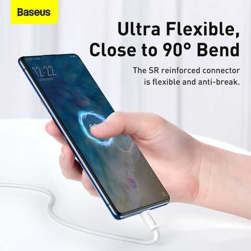 Kabelis USB A - micro USB kištukas 1.0m 2A baltas Superior serija BASEUS