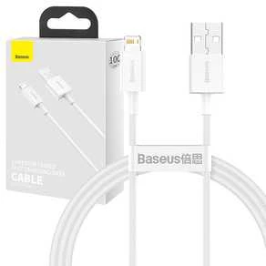 Kabelis USB A - IP Lightning 1.0m baltas Superior serijos BASEUS