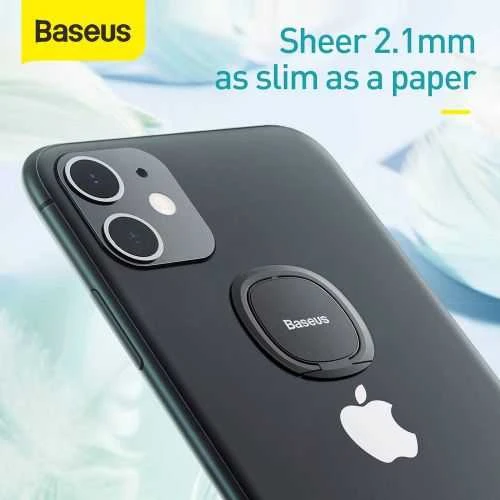 Baseus Invisible Žiedinis laikiklis telefonui - Pilkas