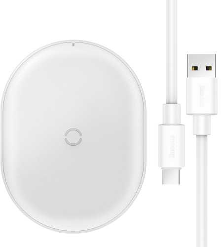 Belaidis indukcinis įkroviklis Baseus Cobble 15W - Juodas