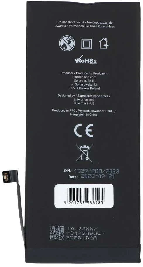 BlueStar iPhone 8 PLUS baterija 2691 mAh Blue Star HQ
