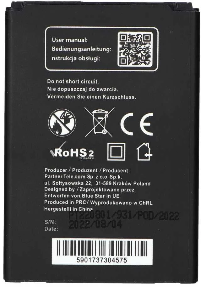 BlueStar LG L50 L / Fino / Joy / Leon baterija 2000 mAh Blue Star Premium